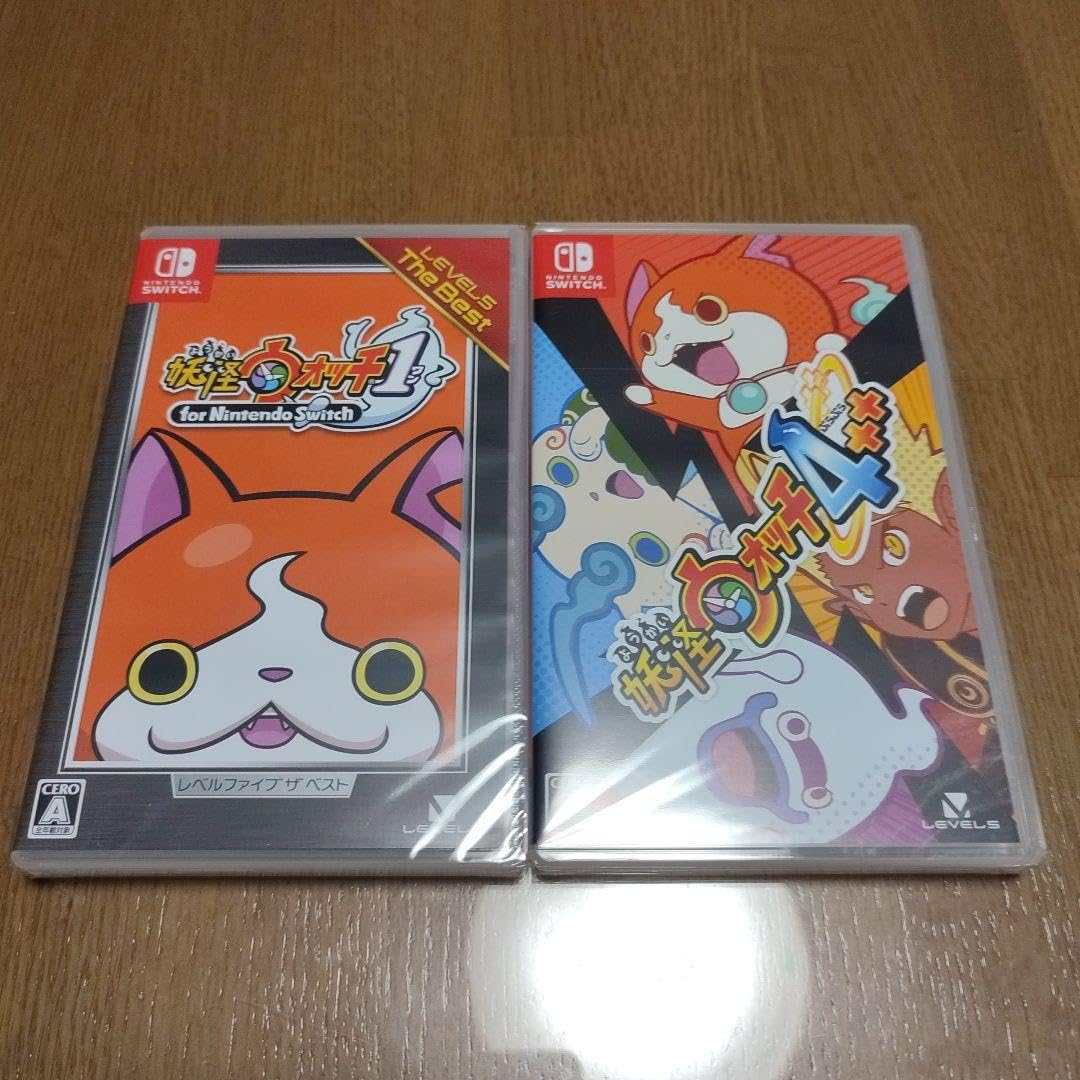 Amazon.co.jp: 2作 妖怪ウォッチ1 妖怪ウォッチ4 switch ぷらぷら OKE  