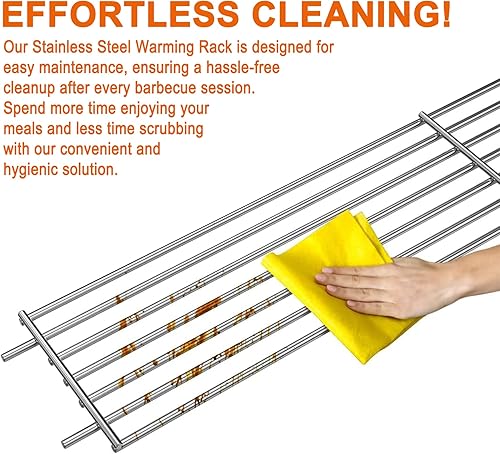 Miniatura 7 de SafBbcue 7641 Rejilla de calentamiento de repuesto para Weber Spirit E310 ES315 E320 E330 EP310 EPSP320 Genesis Spirit E210 E320 Rejillas de gas de