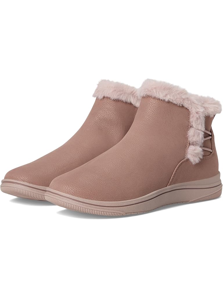 Pink Clarks Breeze Fur