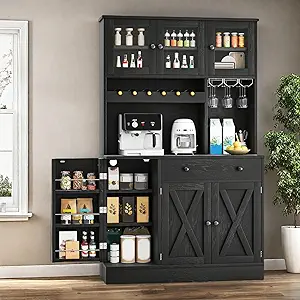YITAHOME 71''H Kitchen Pantry Cabinet