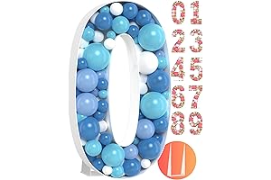 3FT Large Paper Mache Numbers for Birthday