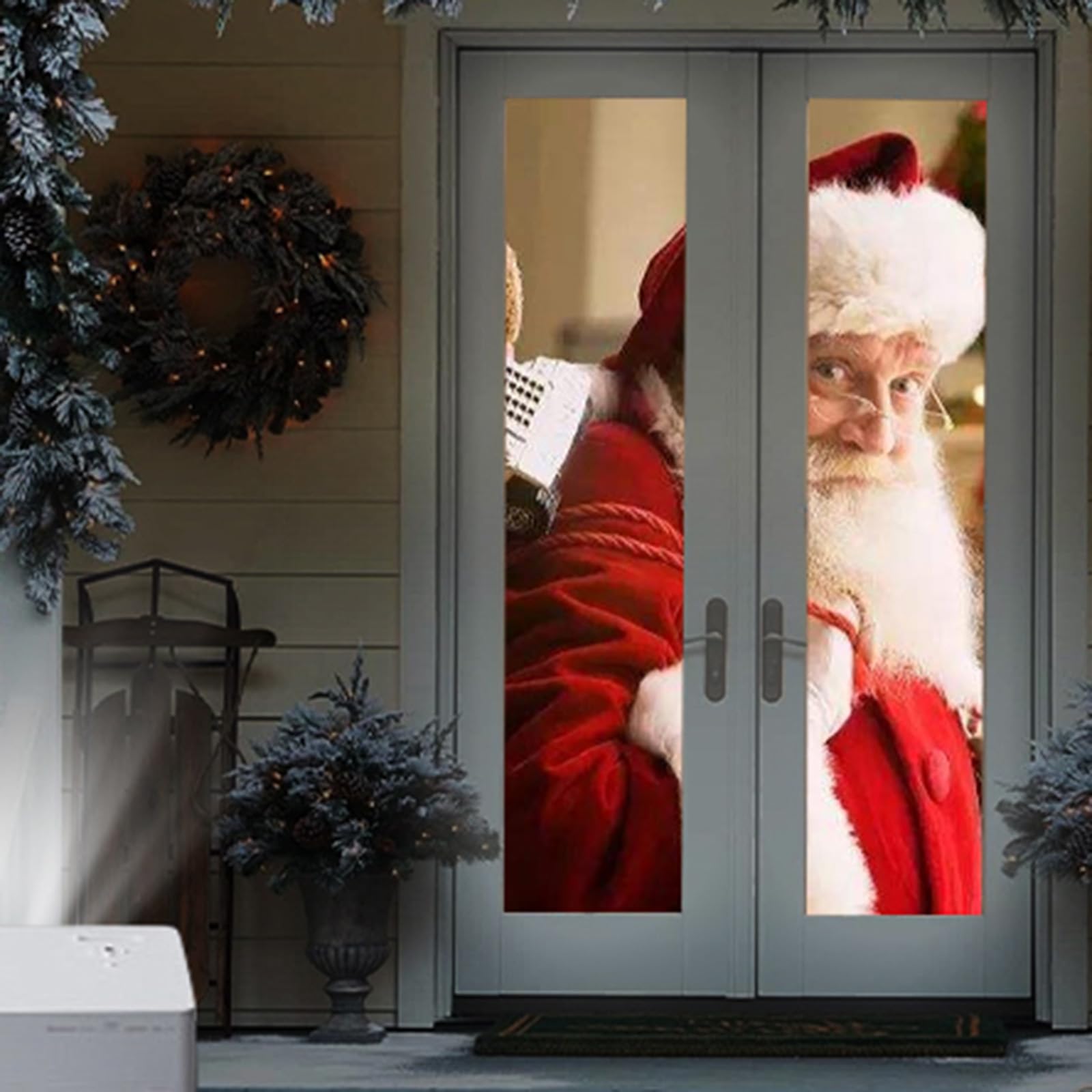 Écran De Projection Pour Fenêtre - 180 X 120 Cm - Tissu PE - Écran De Projection Arrière Pour Vidéo Virtuelle D'Halloween Et De Noël