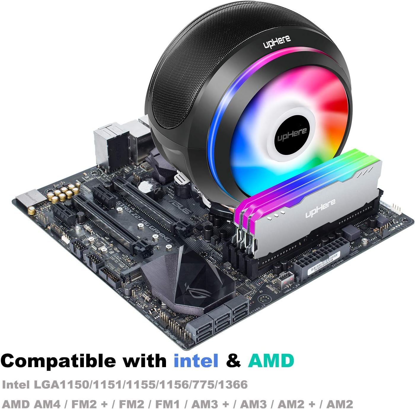 کولر هوایی CPU150ARGB با عملکرد بالا CCF150ARGB ...