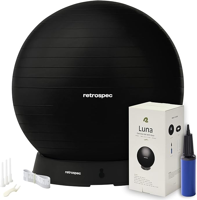 Retrospec Luna Exercise Ball Amazon.ca Sports & Outdoors