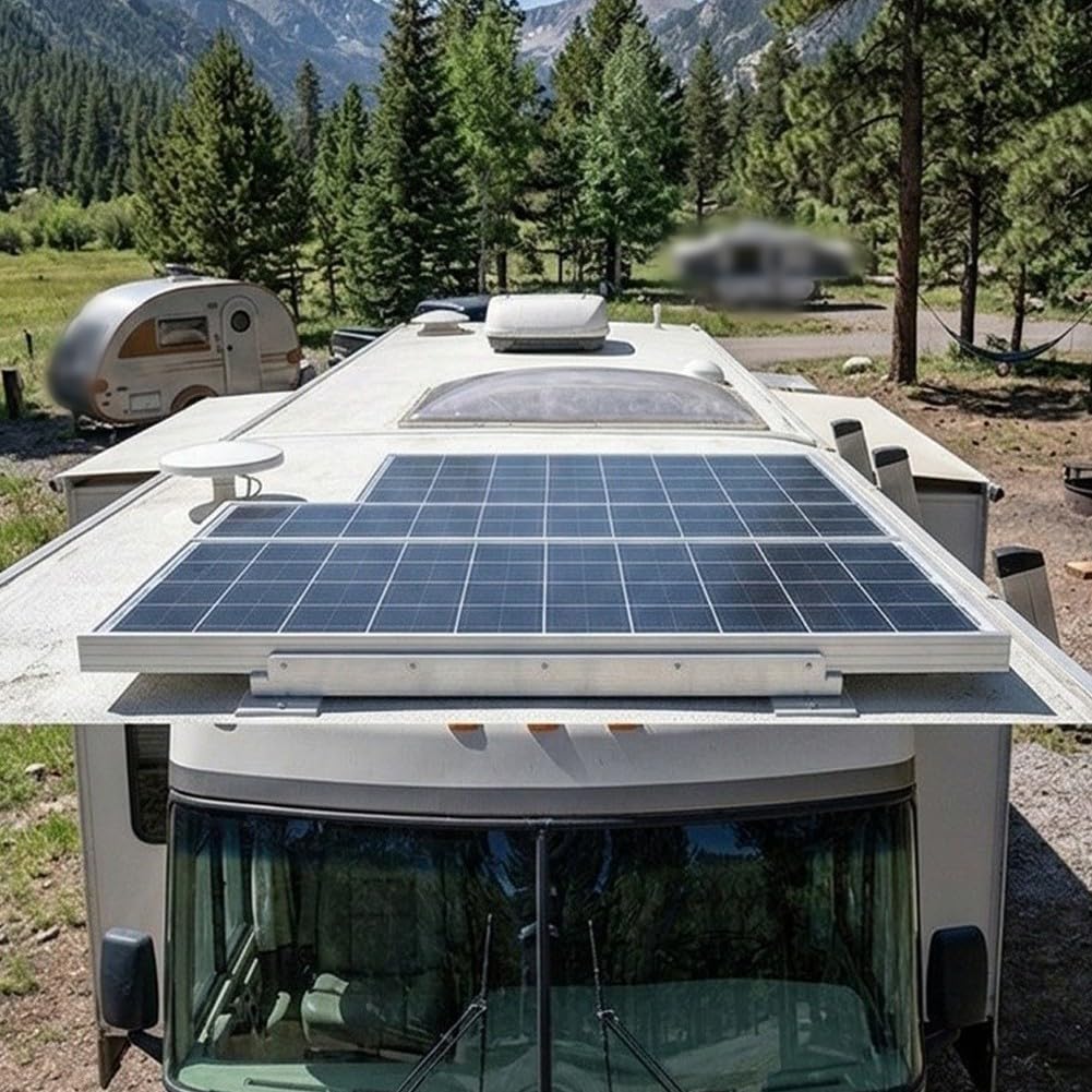 Z-Halterung Solarpanel Aluminium für Wohnmobil Dach(4pcs)