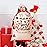 HBlife Canvas Santa Sack, 19.7 X 27.6 Inch Large Santa Bags for Gifts, Personalized Christmas Sacks for Presents with Drawstring, Style 18