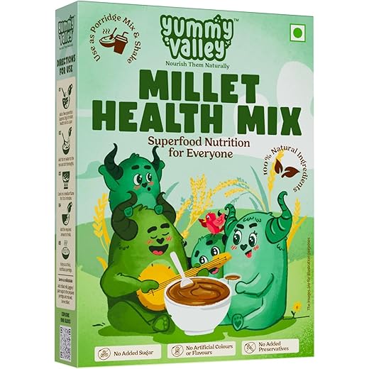 Yummy Valley Millet Health Mix For Kids 100 Natural health