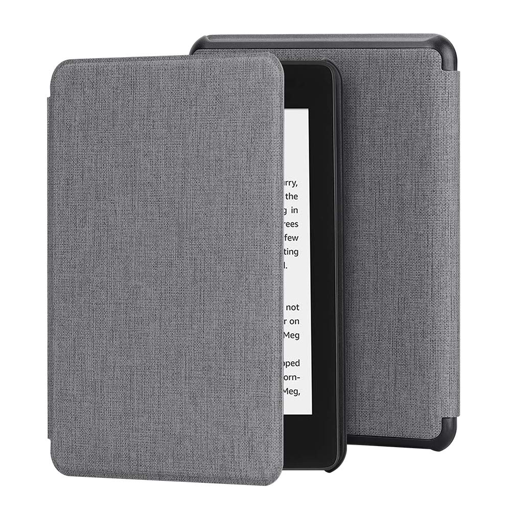 Case for Amazon Kindle Paperwhite,PU Leather Cases Cover with Auto-Sleep Function,Compatible with 2018 Release,6 inch (Gray)