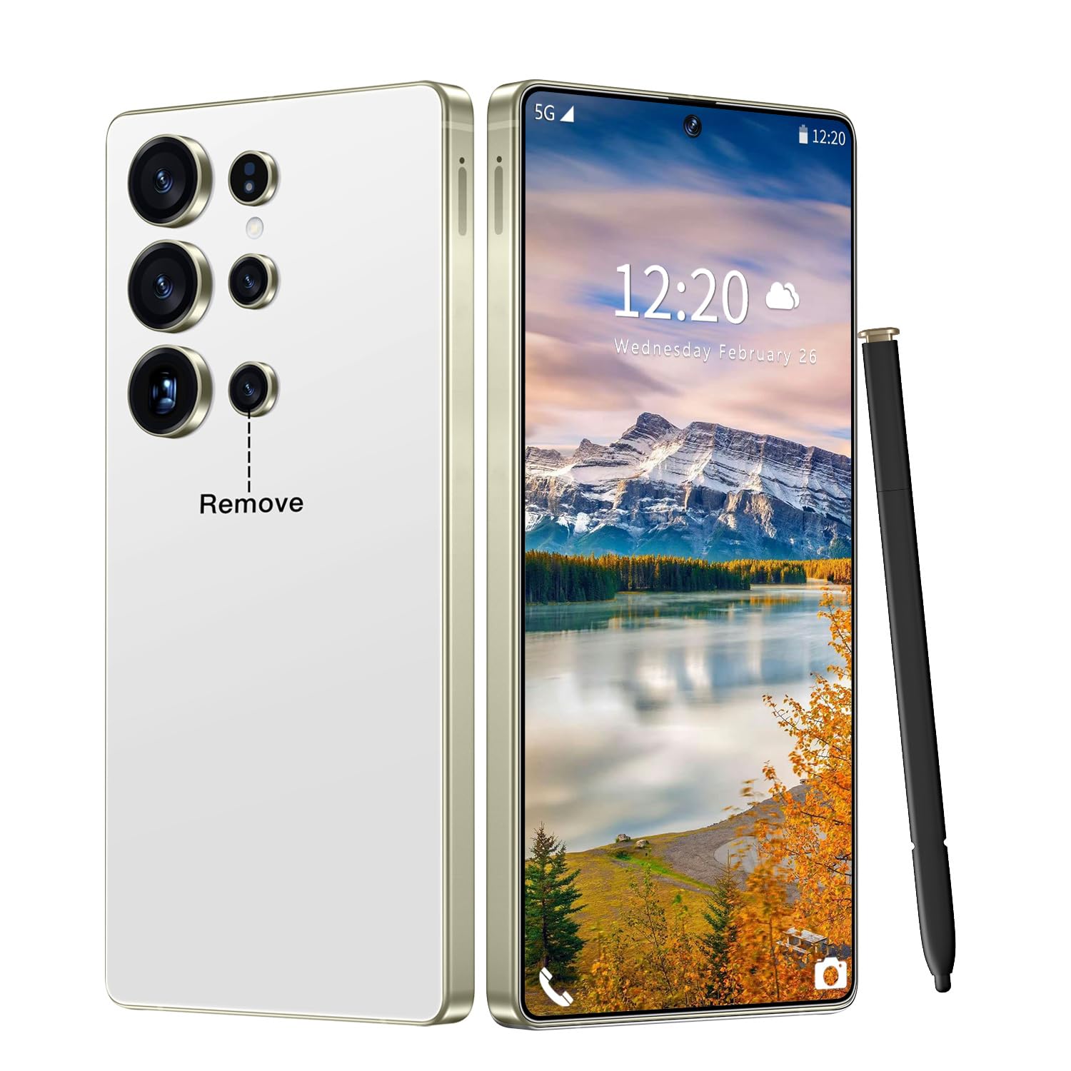 I26 Ultra Business 5G Smartphone, Dual SIM, 12GB+512GB, Snapdragon 8 Gen 4, 6.99" Screen, 7000mAh, Android 15, Stylus Pen & Face Unlock (Dark Blue) — view 10