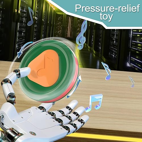 Miniatura 4 de KKL Fidget Slider Haptic Coin Fidget Coin EDC Fidget Toy Juguete Fidget de plástico para adultos para TDAH Alivio del estrés Juguetes de escritorio