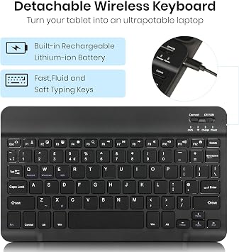 Keyboard Case for Xiaomi Redmi Pad 2 11 Inch 2025/Redmi Pad SE 11 2023