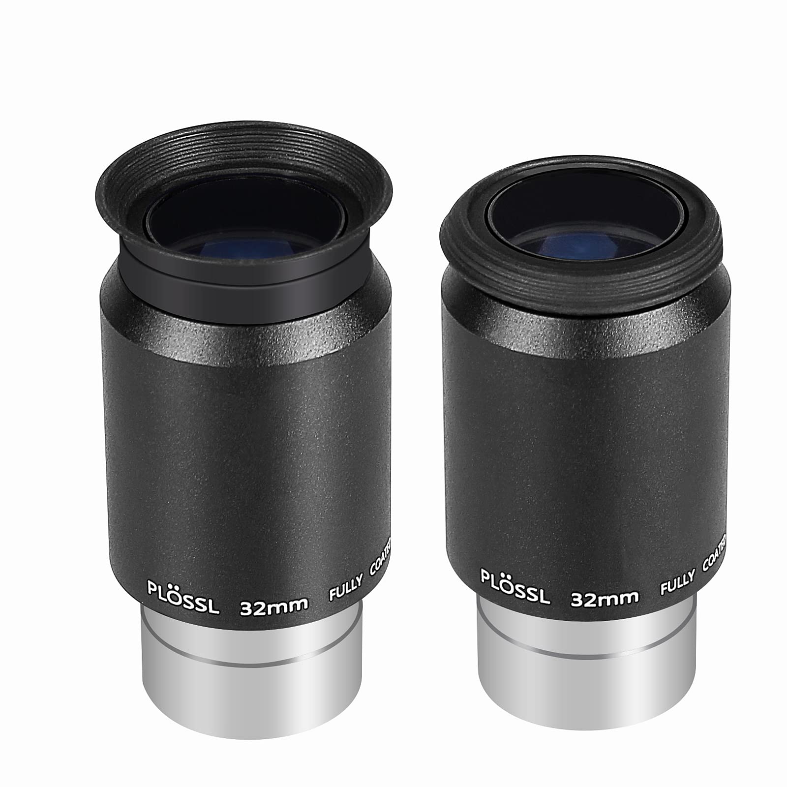 SOLOMARK 32 mm Plossl Teleskop-Okular – 4-Element-Plossl-Design – Gewinde für Standard-Astronomiefilter (32 mm)