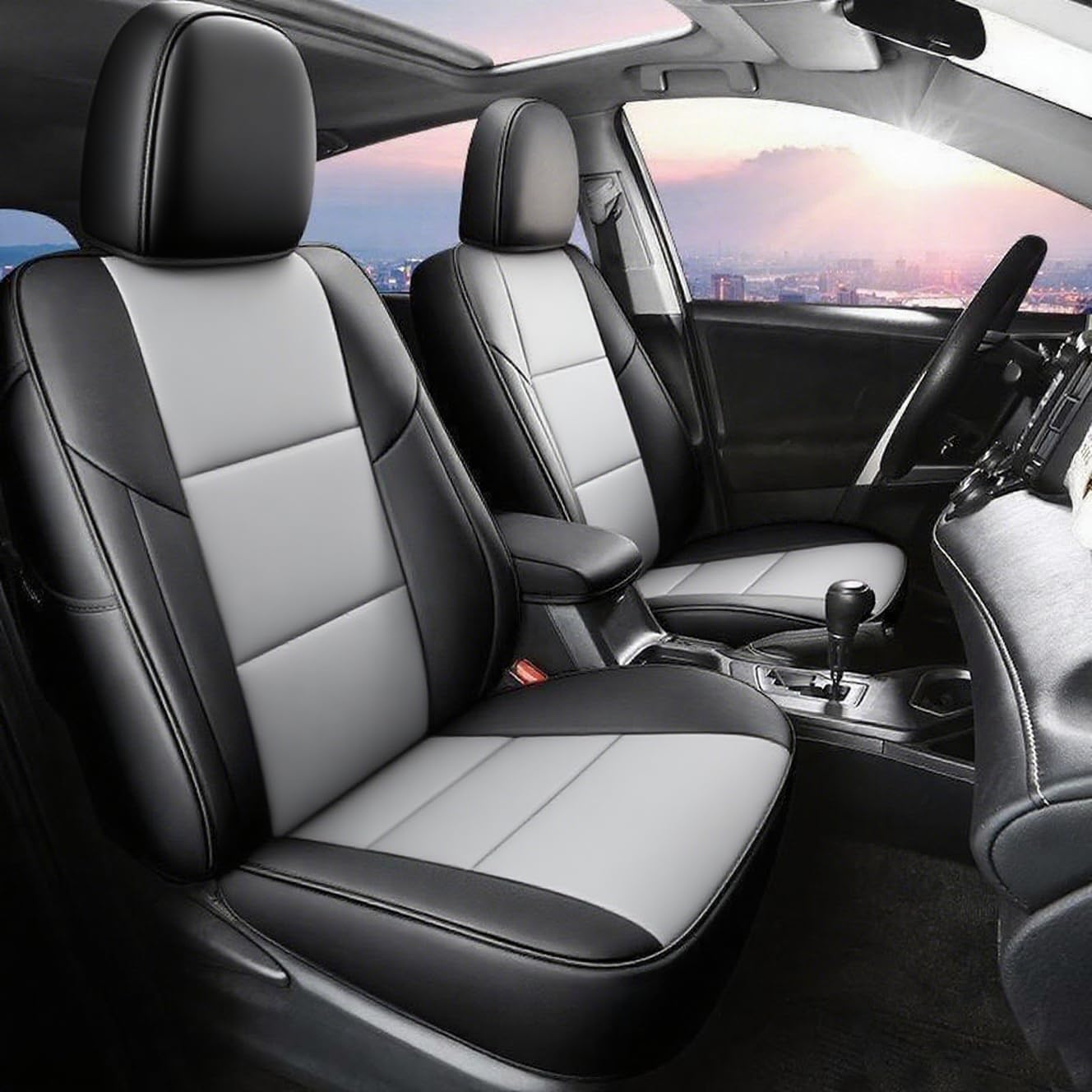 CRV Seat Covers Custom (Black/Gray)