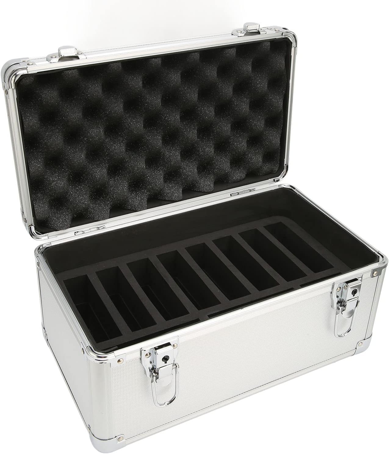 3.5in Hard Drive Box, Hard Drive Storage Box with 10 Bays
