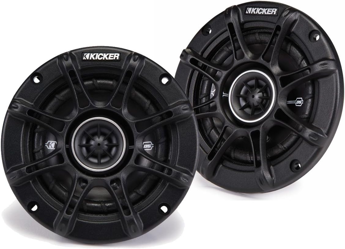 Kicker 41DSC44 4" 2-Way Speaker Pair