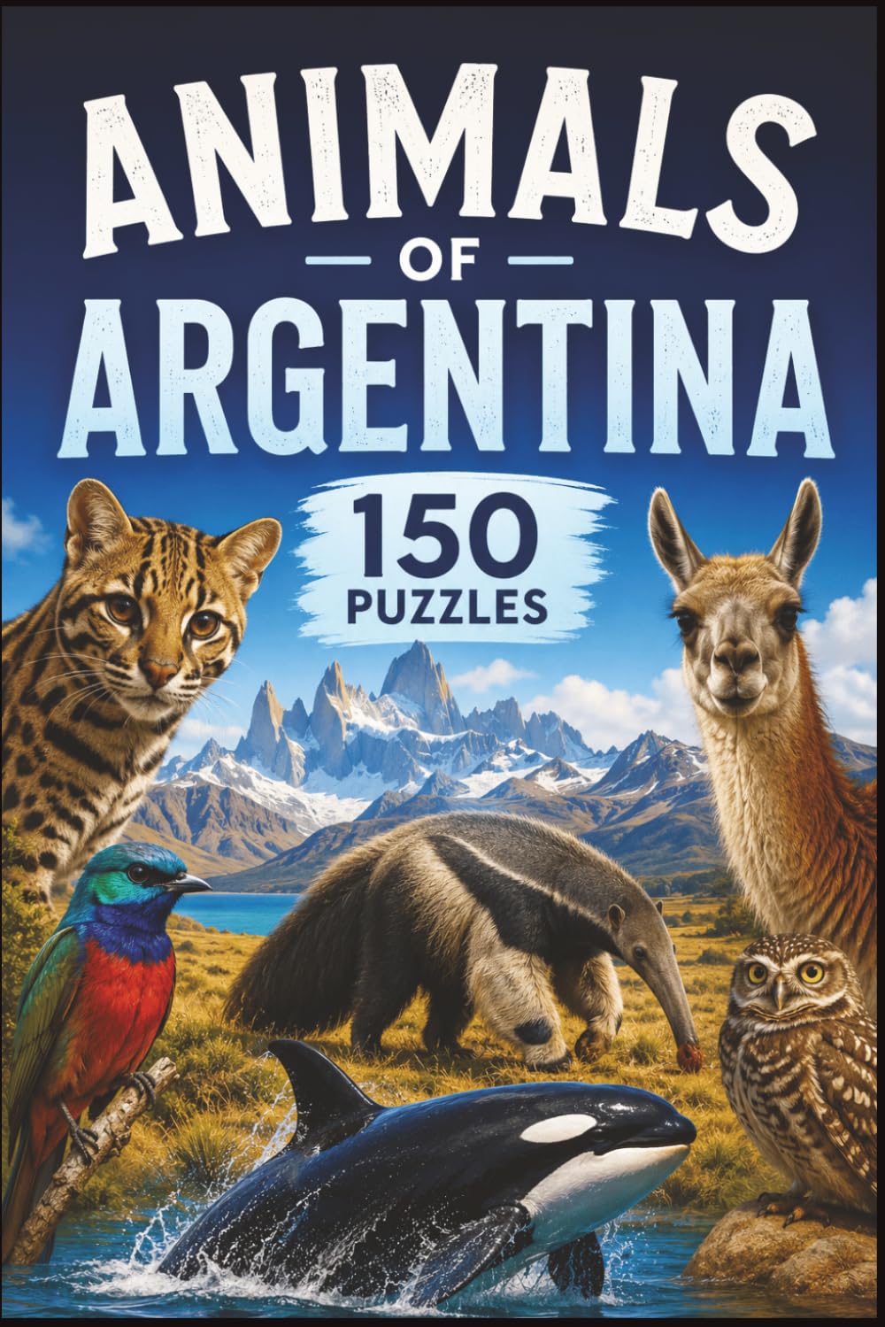 Animals of Argentina Word Search: 150 Wildlife-Themed Puzzles (Animals of South America Word Search)
