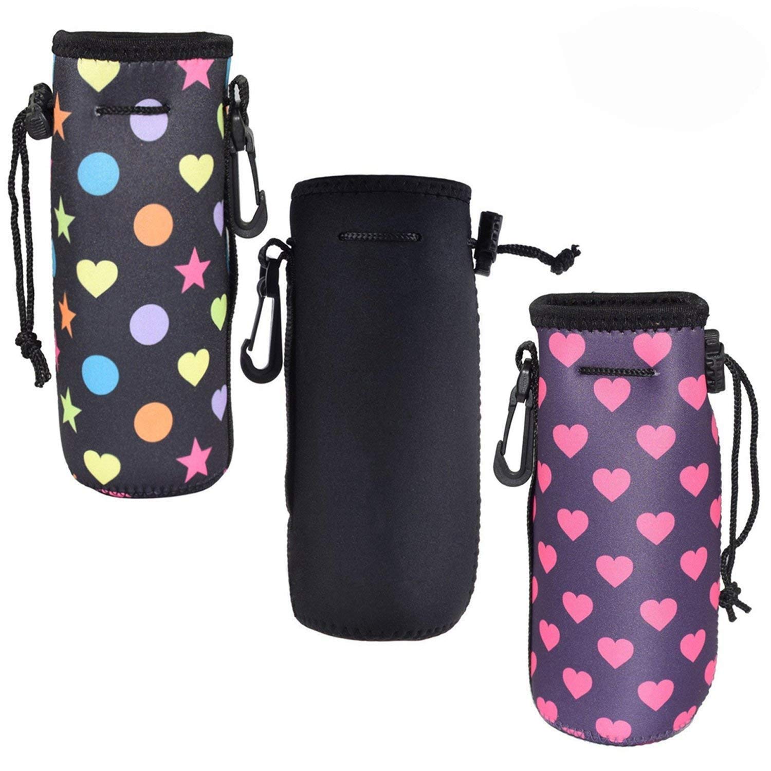 Af-Wan Water Bottle Cooler Carrier for 22 oz Long Neck Water Bottle or Tall Beer Bottles,Protable Neoprene Insulated Water Drink Bottle Cover Sleeve