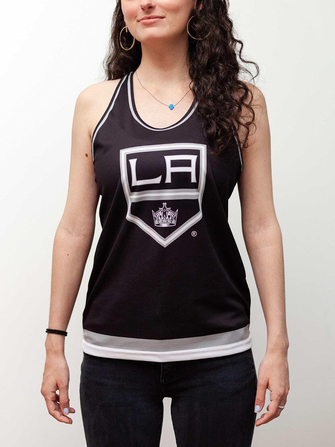 Calhoun Los Angeles Kings Women's Racerback Hockey Tank