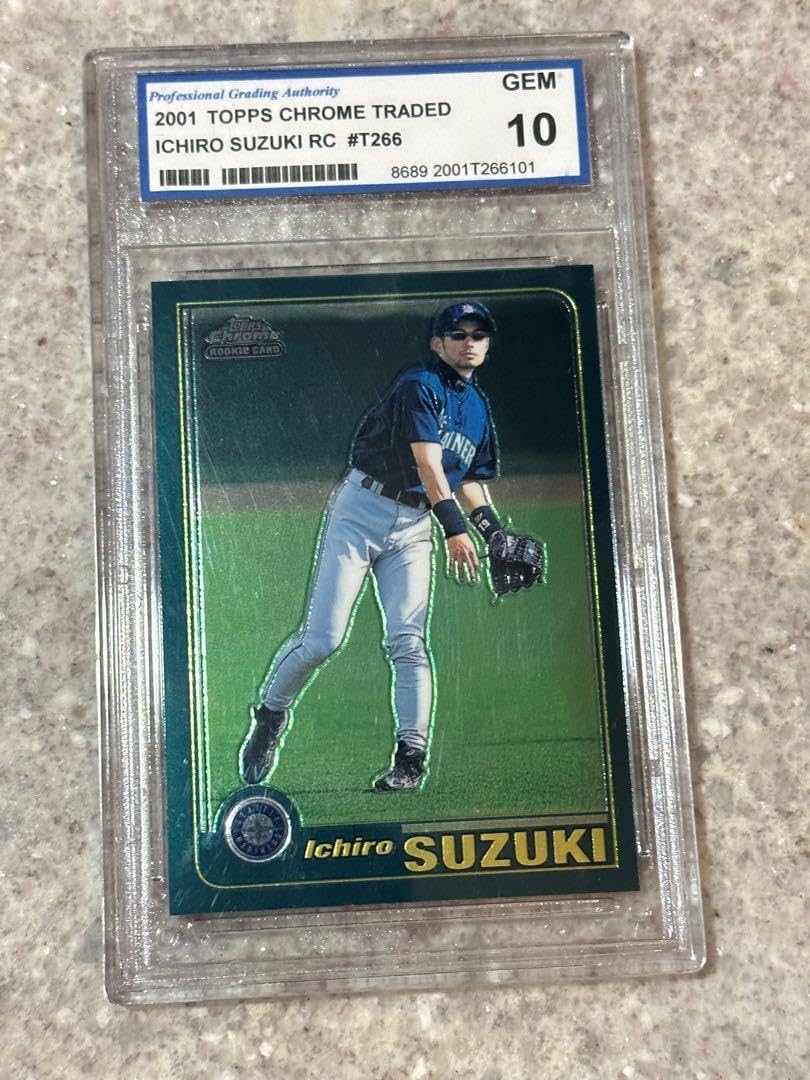 Amazon.co.jp: 2001 TOPPS イチロー(ICHIRO) ルーキーカード 