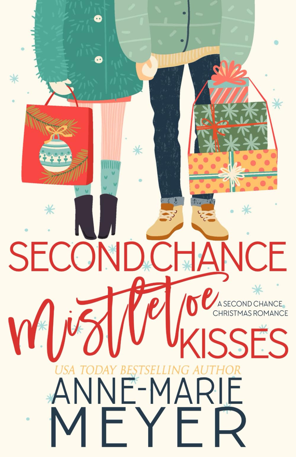 Second Chance Mistletoe Kisses: A Sweet Christmas Romance (A Christmasland Romance Collection)