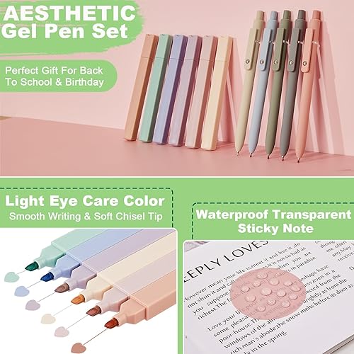 Miniatura 2 de Juego de cuadernos en espiral, paquete de 4 cuadernos con rayas universitarias de 5.7 x 8.2 pulgadas, diarios en espiral para mujeres con bolígrafos