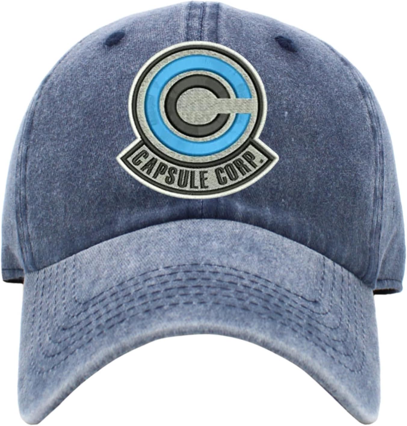 ALLNTRENDS Capsule Corp Washed Pigment Dyed Baseball Cap