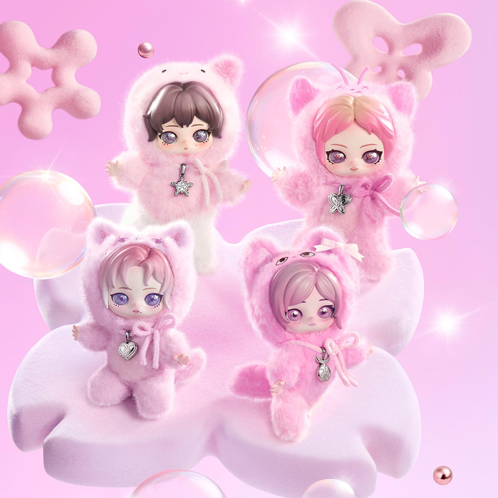 Amazon.co.jp: 【POP MART 公式ストア】aespa Fluffy Club シリーズ 