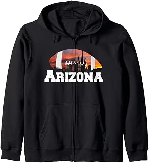 Arizona State Flag Gift American USA Flag Country Patriotic Zip Hoodie