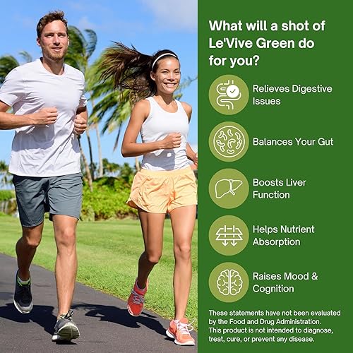 Miniatura 5 de Ardyss Le'Vive Green Life - Bebida de jugo de aloe vera de 25 onzas líquidas para desintoxicación, energía y apoyo inmunológico