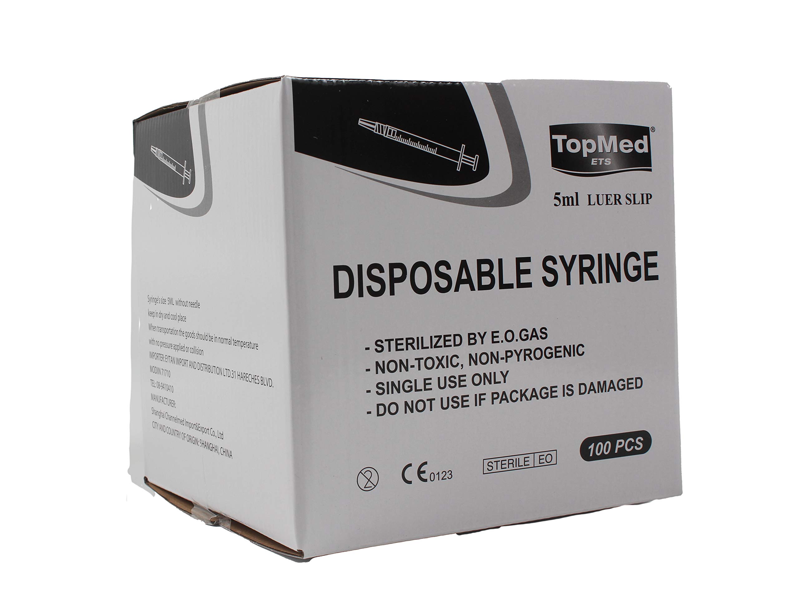 Syringes Without Needle (5 ml, 100). 100 Count — Amazon image 2