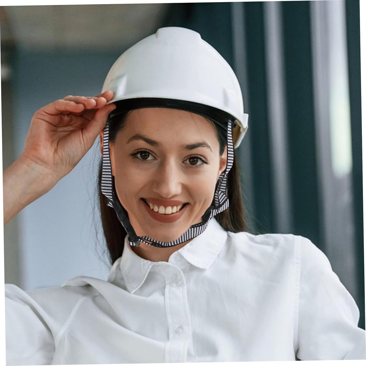 Generic 10pcs Helmet Chin Strap Construction Hat Chin Strap Easy to Use Ribbon Material