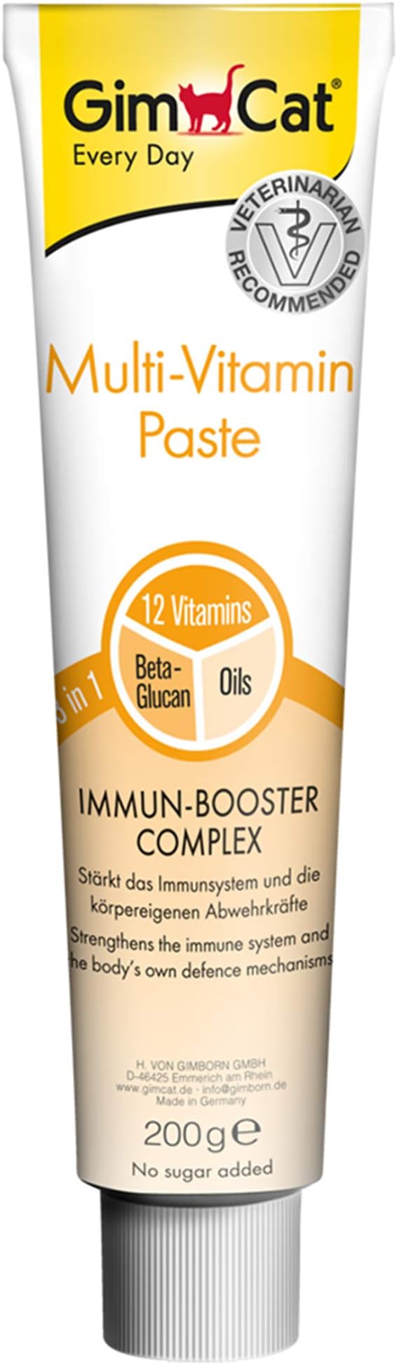 GimCat Multi-Vitamin Paste for Cat, 200g