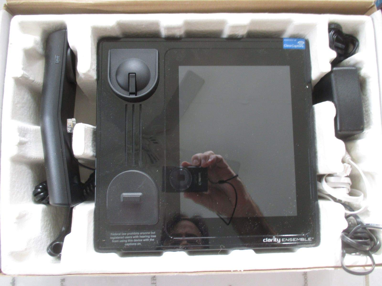 Clarity Ensemble Amplified Captioned Phone with ClearCaptions New Version