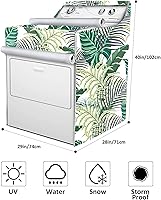 Vista 2 de Washer/Dryer Cover,Fit for Outdoor Top Load and Front Load Machine,Zipper Design for Easy Use,Waterproof Dust-proof Moderately Sunscreen