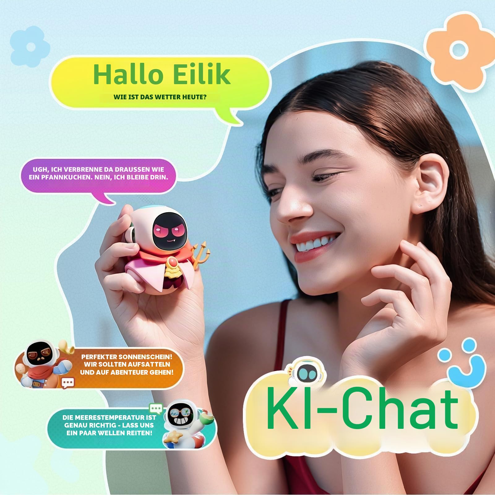 Eiliko Swappable Themed Bodies SpinKit I - Kommt mit 4 Themenkörpern, die zu Ihrer Stimmung oder Ihrem Stil passen. Tauschen Sie die Muschel aus, entsperren Sie ganz Neue Animationen