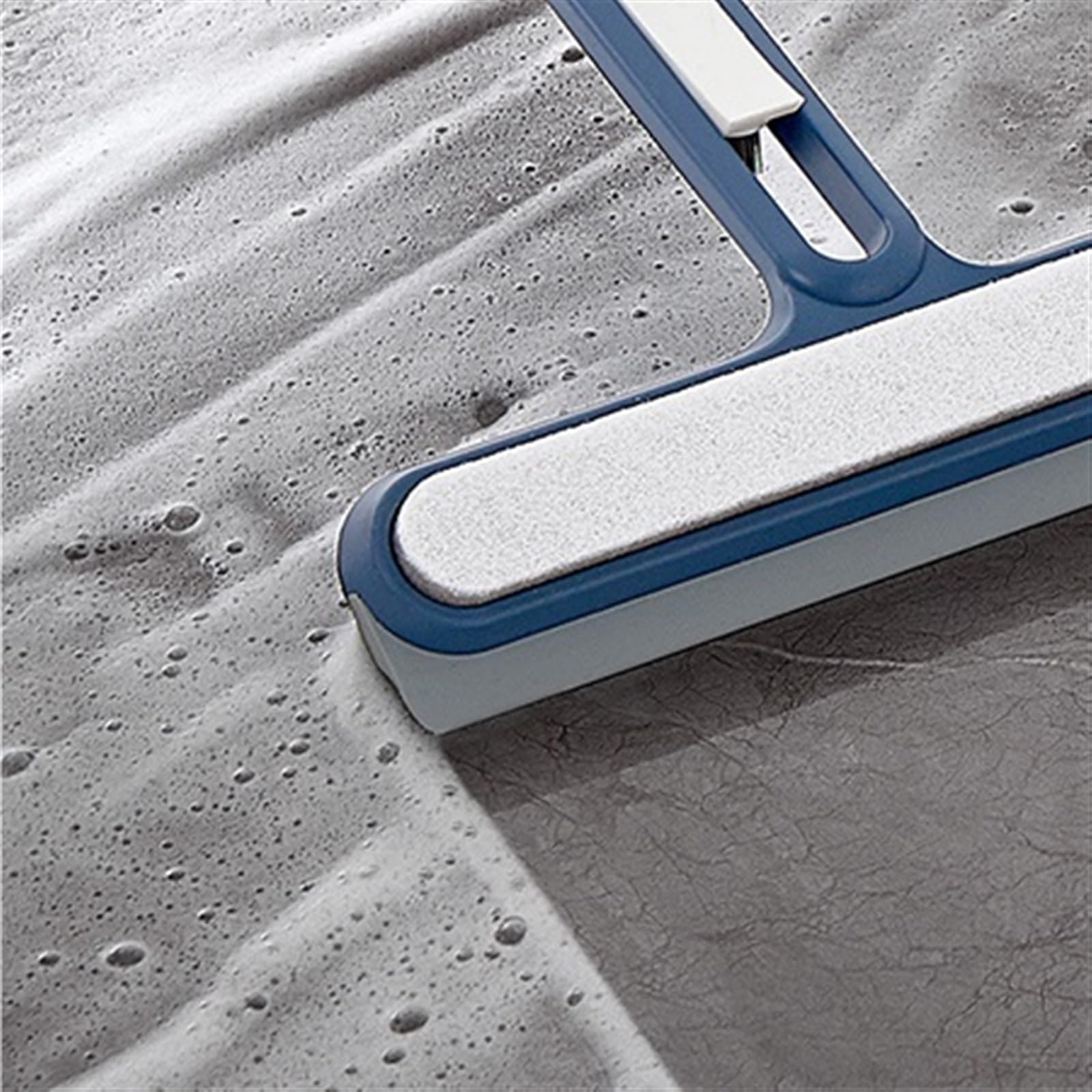 Rasquetas para Ducha, Escobilla de Goma Azul tamaño único for Espejo Ventana Cristal Ducha
