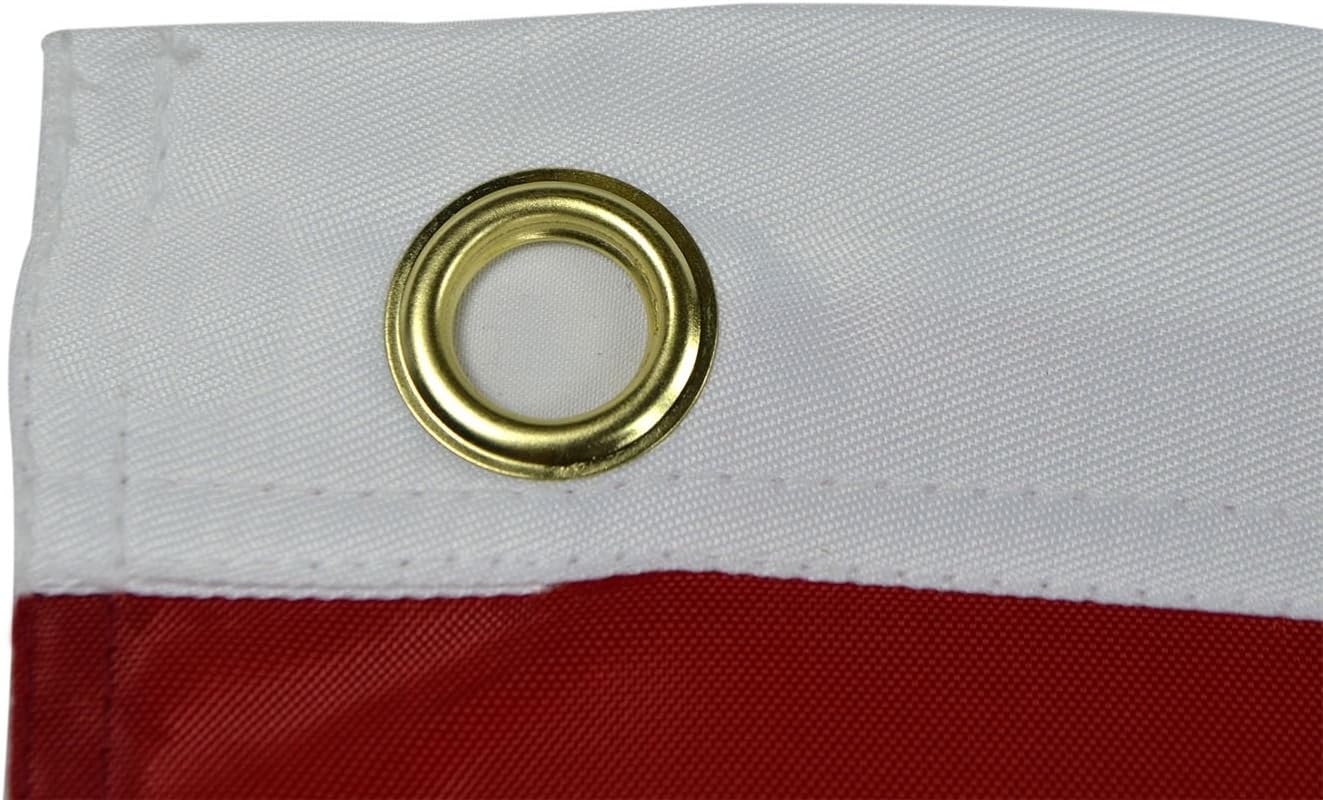Shop72 National flag, Embroidered Sewn Sturdy 201D Oxford Nylon Country Flag, International flag, Many World Flag