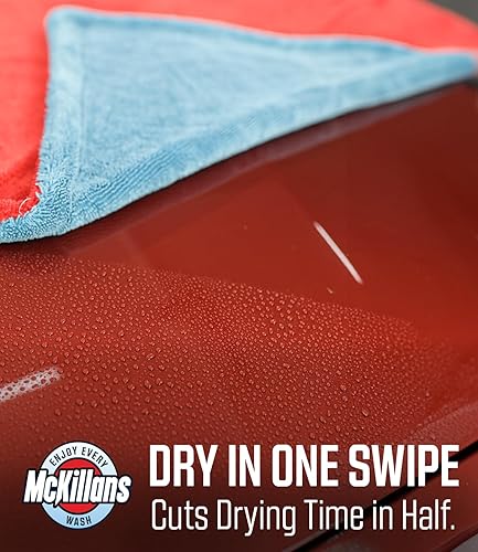 Miniatura 2 de McKillans® Toalla de secado extra grande de doble color XL – Sin bordes, ultra suave y absorbente – 36 x 28 pulgadas – Toalla de secado de