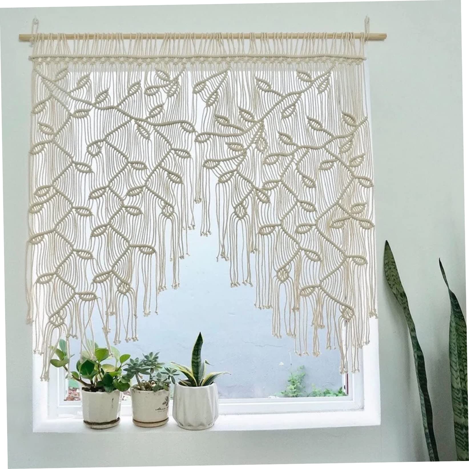 Tende corte per porta del balcone, stile country, perfette per soggiorno e ingresso, facili da installare, eleganti decorazioni per la casa