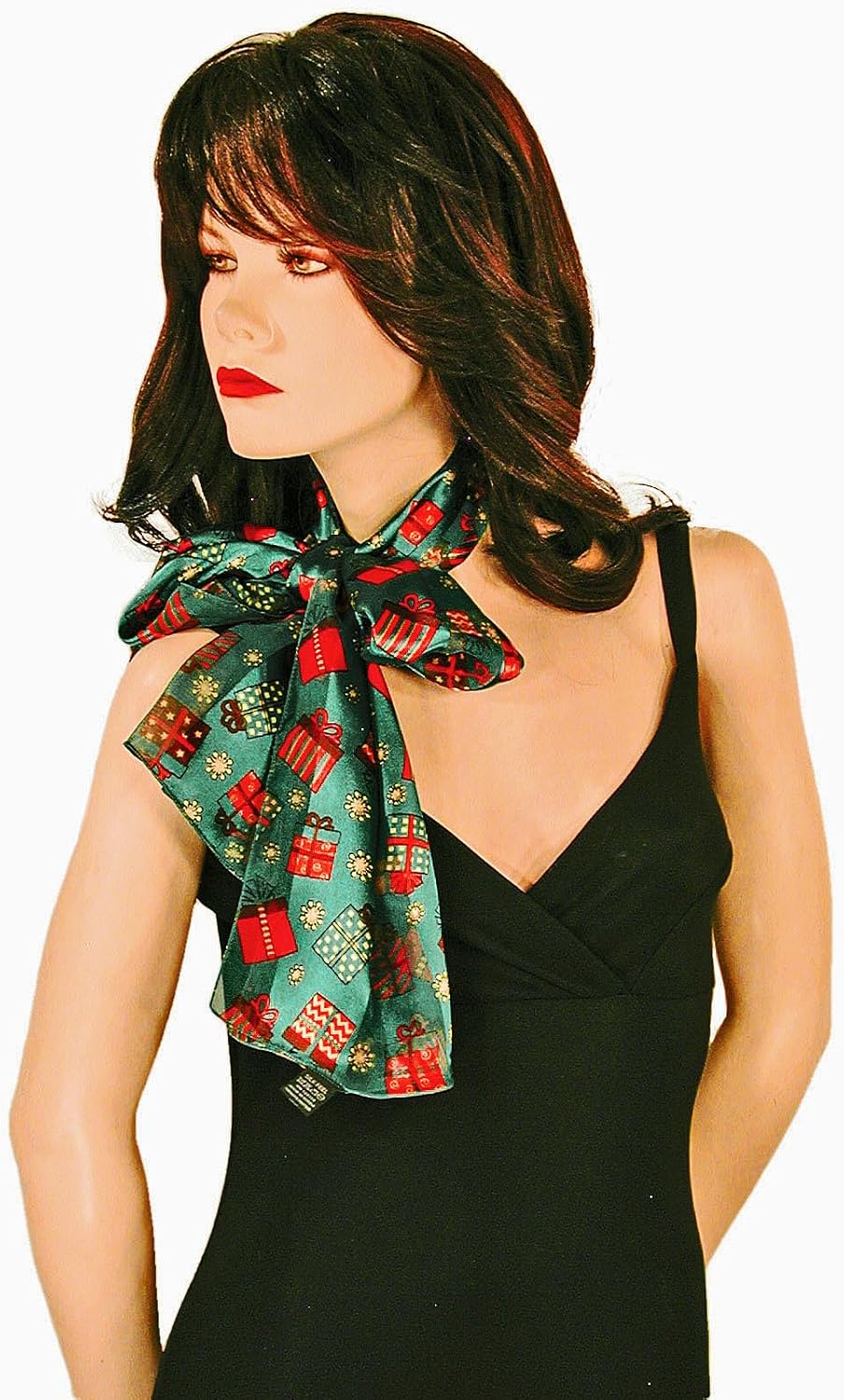 Colorful Gift Boxes Christmas Holiday Scarves with Gift Box Option - Image 4