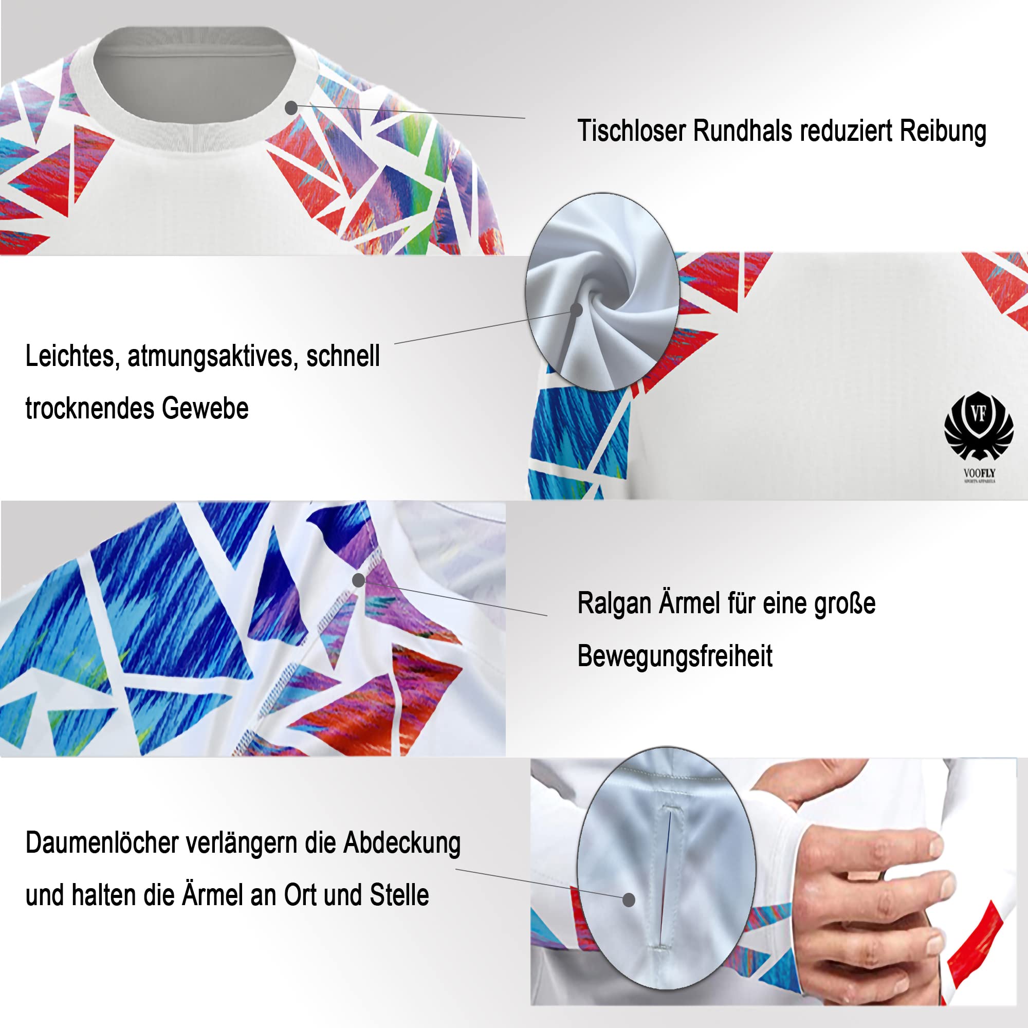 Uplf 50+ UV Camicia Manica Lunga Protezione Solare Leggera Pesca Escursionismo Allenamento t-Shirt