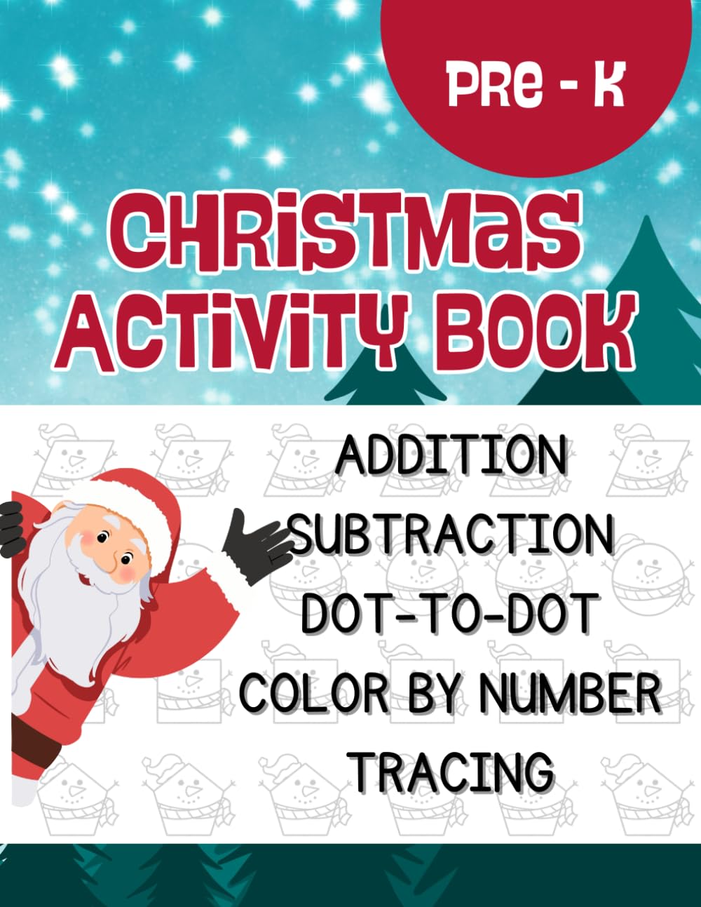 Christmas Activity Book: Pre-K (Holiday Activity Books: Pre-K)