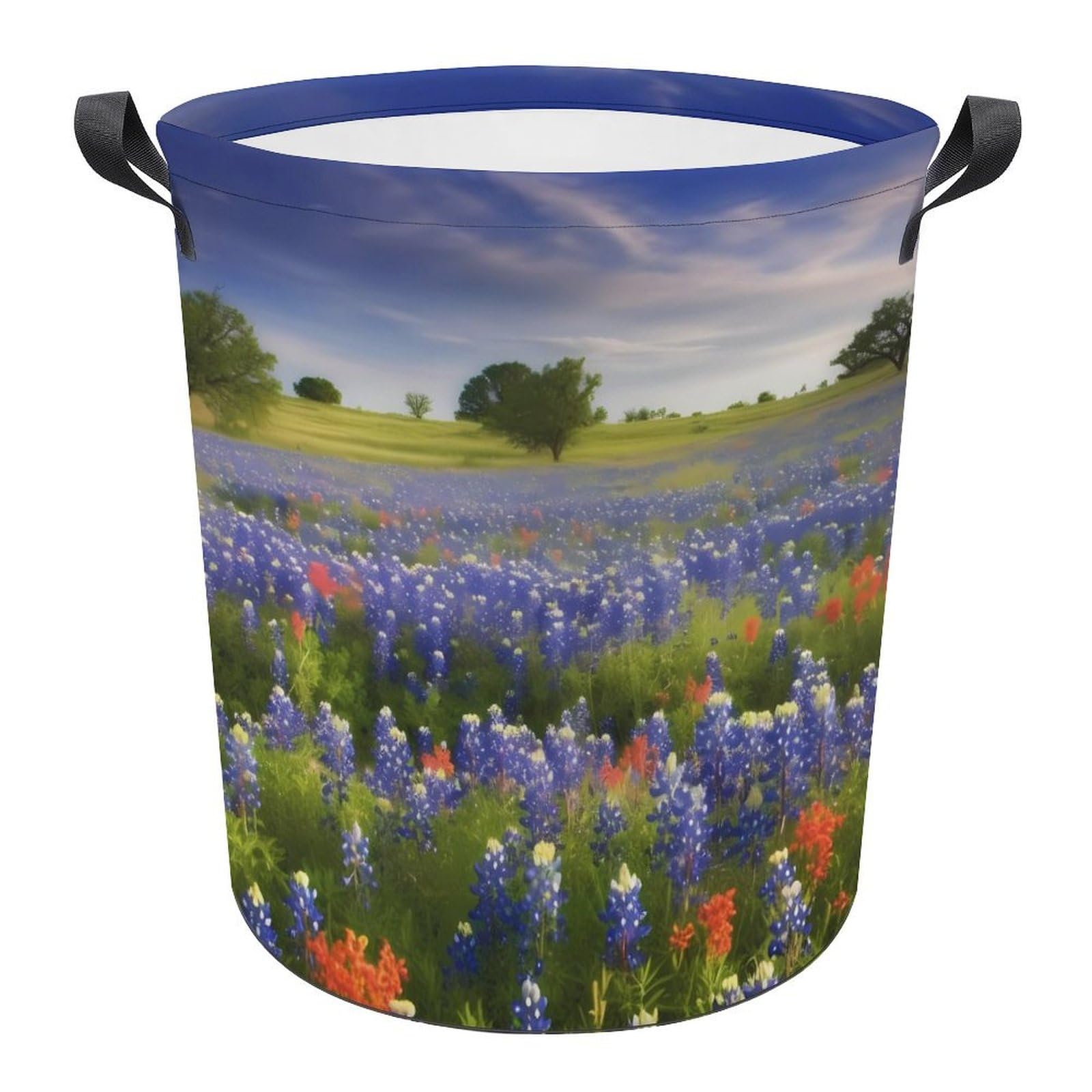 Panier à linge pour chambre et salle de bain pliable style Texas