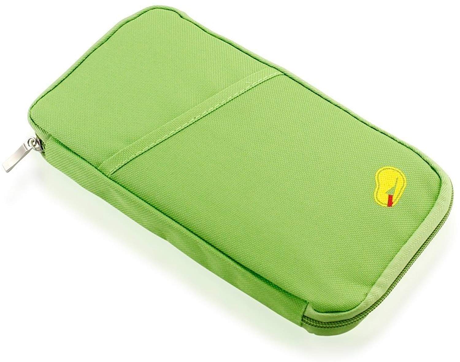 Family Travel Passport Wallet/Passport Holder/Document Organizer Bag/Cool Colors Passport Pouch (Green)-image-33
