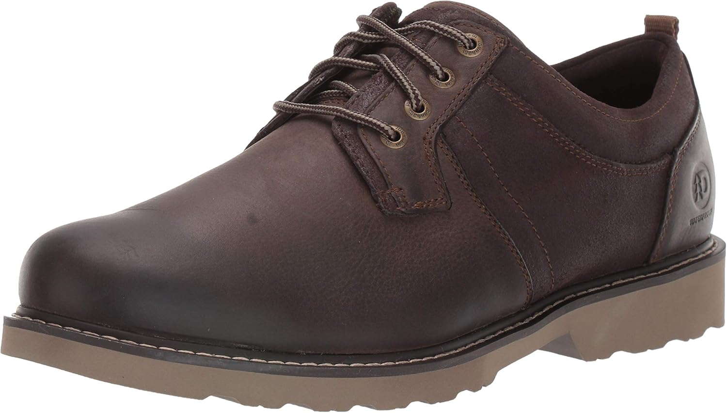 Dunham mens Jake Oxford, Dark Brown, 9.5 Wide US
