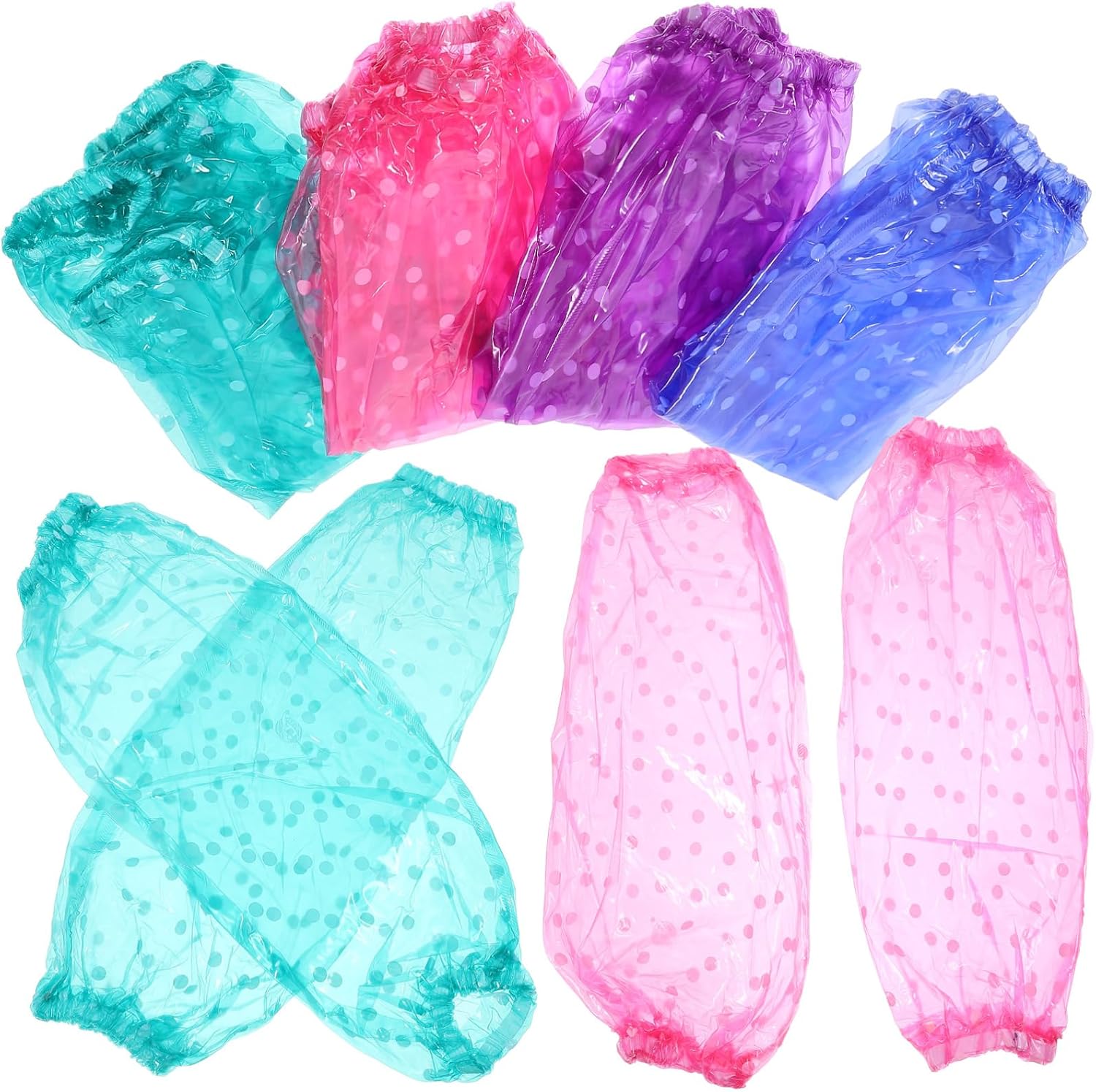 GANAZONO 6pairs Arm Sleeve Cover Protector for Kitchen Cleaning Women Oversleeve Dishwashing Tool