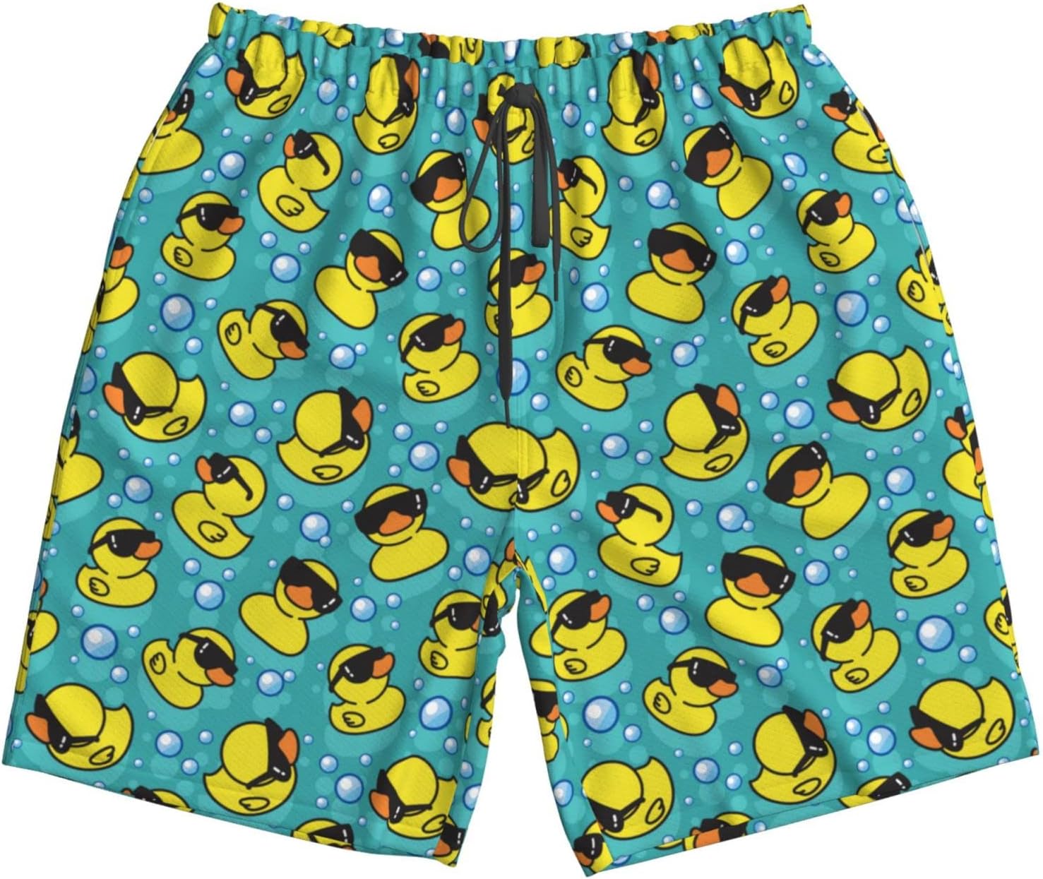 FREEHOTU Men's Swim Trunks Beach Board Shorts Quick Dry Swimwear Sports with Pockets - Image 3