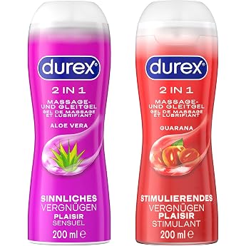 Durex Play 2in1 massage gel set pack of 2