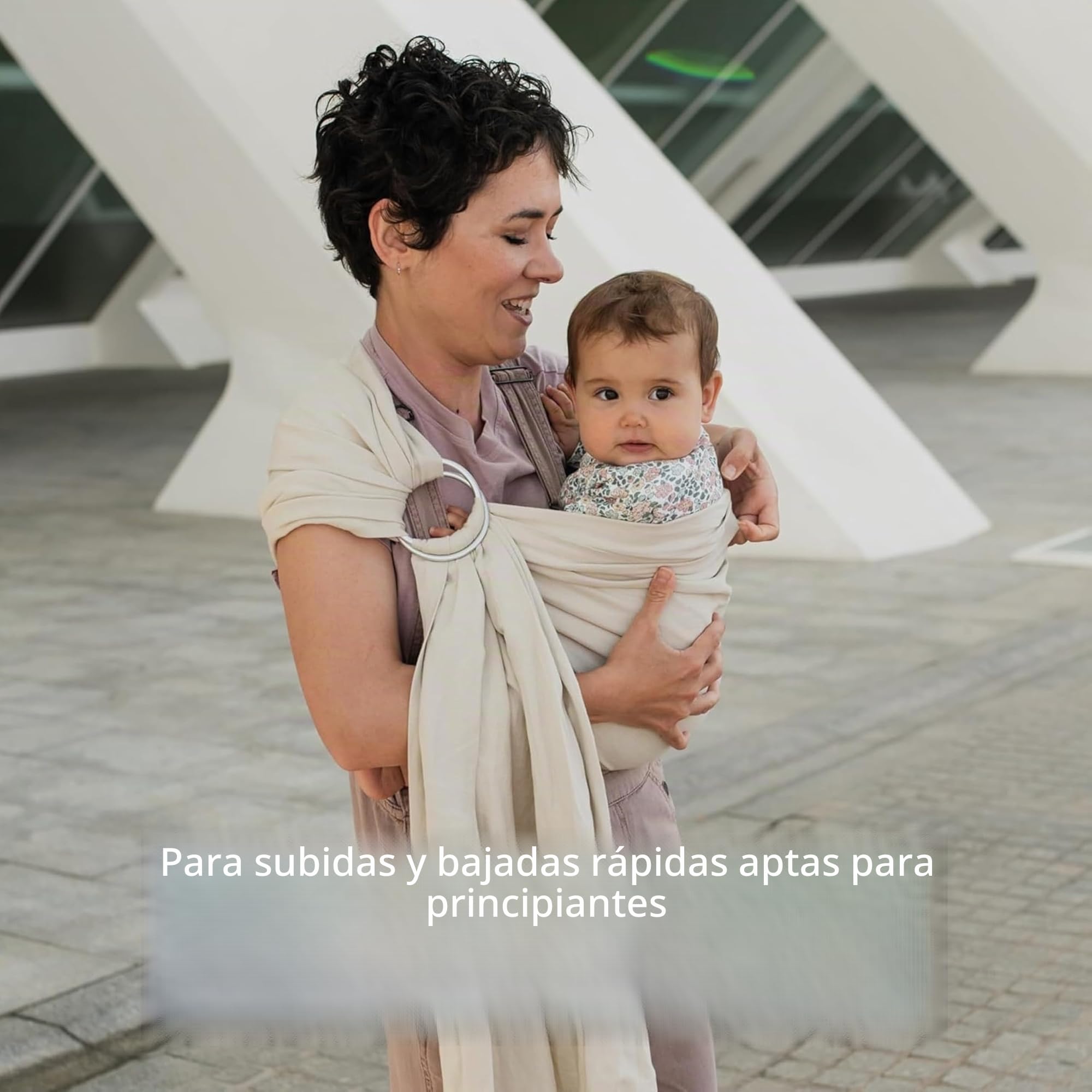 Boba portabebés de tela con anillo para recién nacidos y niños pequeños, ligero y transpirable, saludable para la cadera, envolvente para transportar al bebé delante y a la cadera, 3,6-15,8 kg