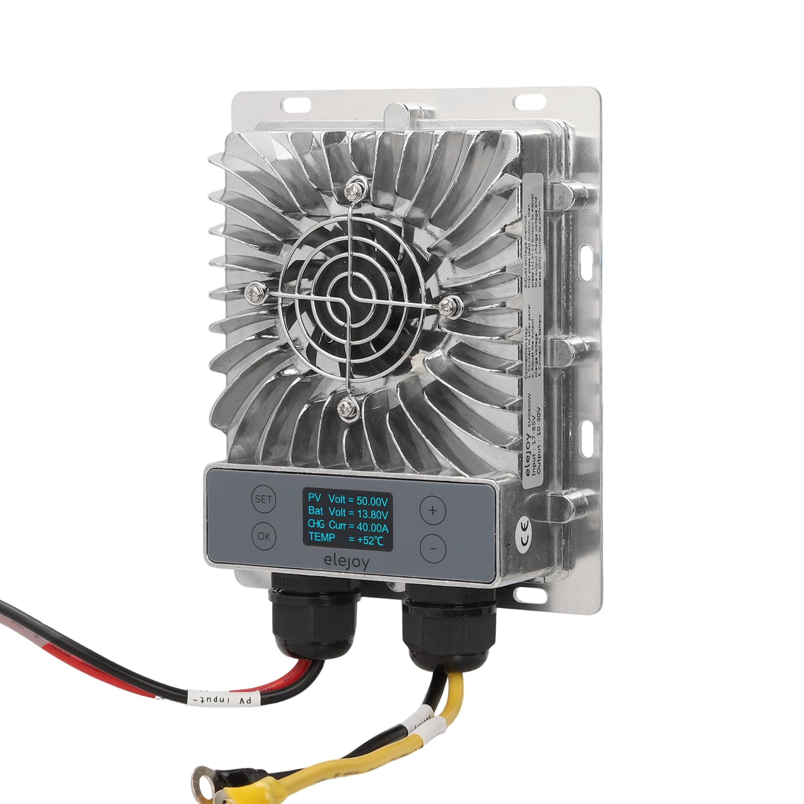 Régulateur solaire MPPT 600W doté d'une efficacité de 99% et refroidissement air